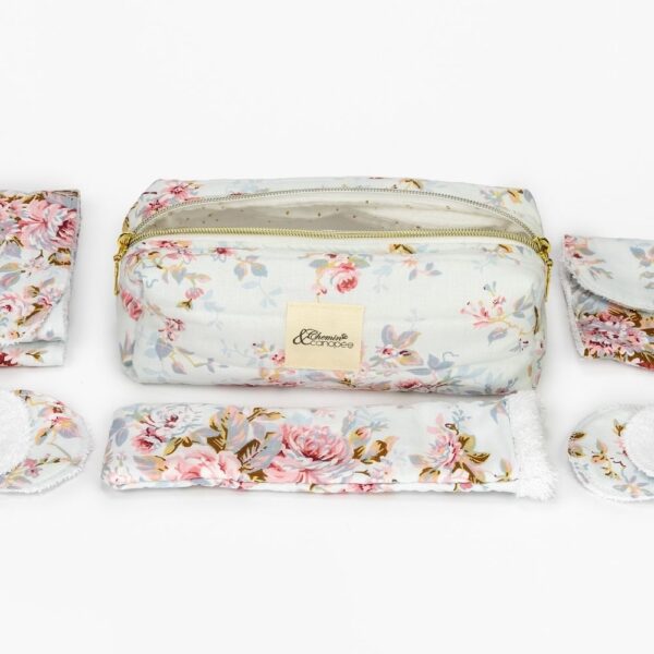 Trousse Artisanale à fleurs
