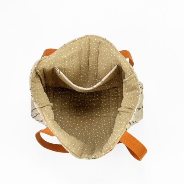 sac cabas motif oiseaux