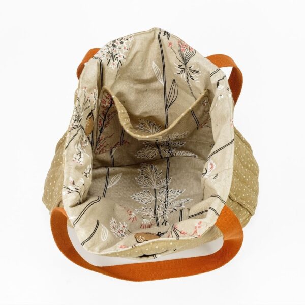 sac cabas motif oiseaux