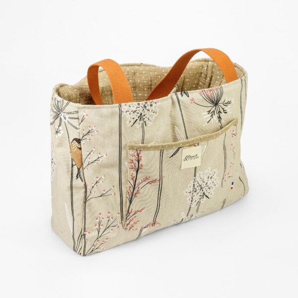 sac cabas motif oiseaux