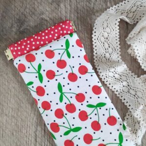Etui à lunettes Cerise