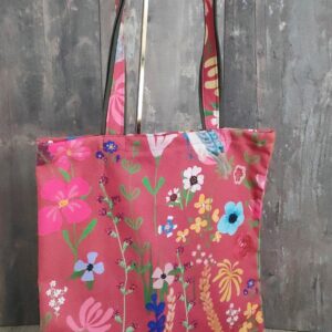 Tote bag Rouge Rêve en couleurs