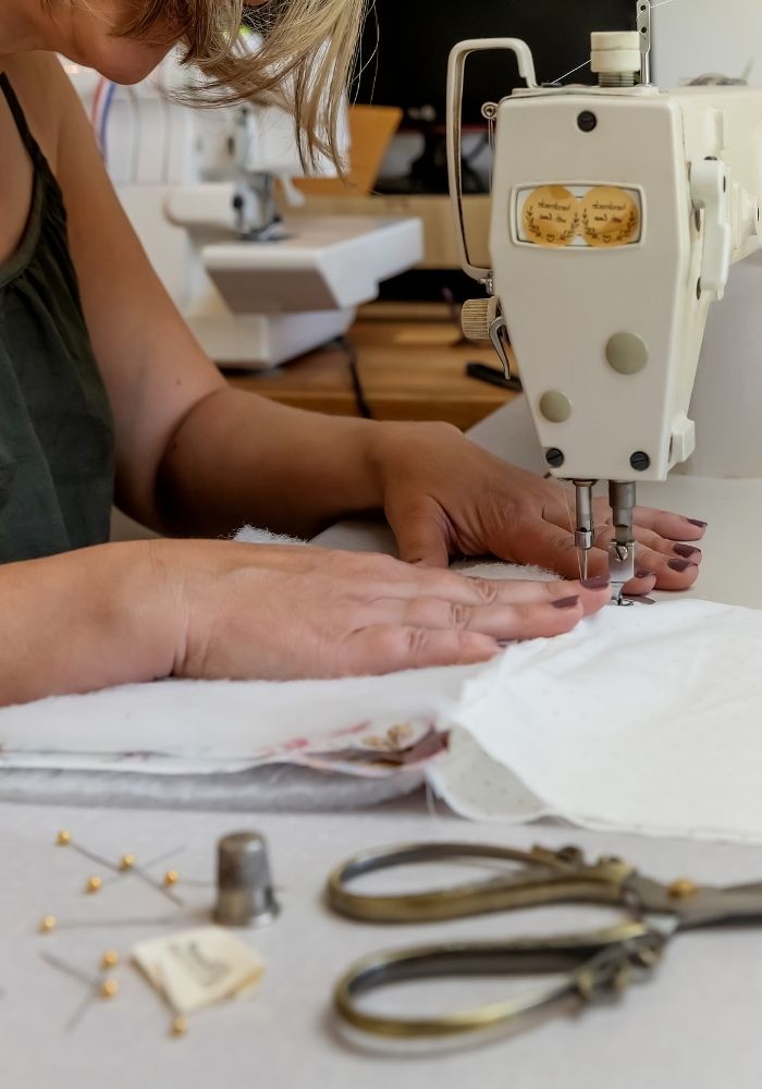 machine 2 la créatrice en plein travail