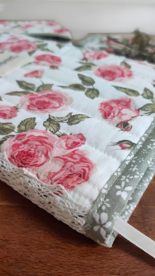 Housse agenda ou carnet A5 Roses anciennes – Image 2