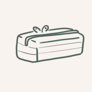 trousse cube personnalisée