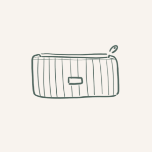 trousse plate personnalisée