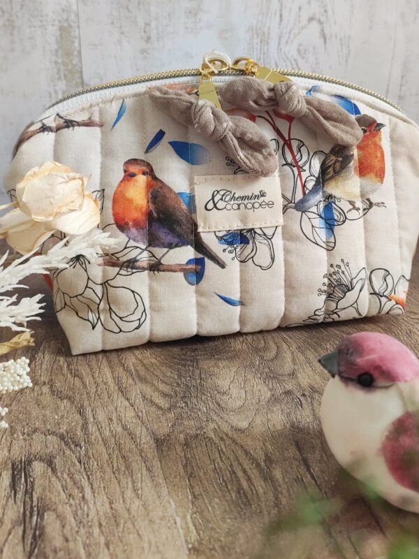 Trousse  mini Cocoon - Rouge-Gorge