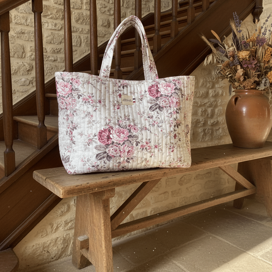 sac cabas précieux cottage d'autrefois