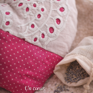 petit valentin coeur lavande