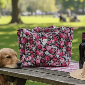 sac cabas roses de minuit