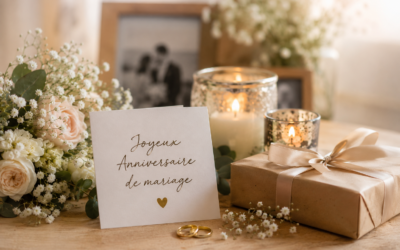 Noces de coton et noces de cretonne : quelles idées de cadeaux pour un anniversaire de mariage ?