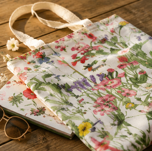 tote bag jardin