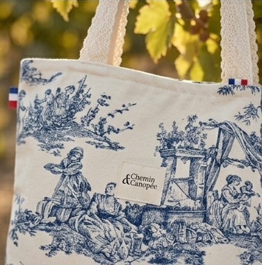 tote jouy bleu