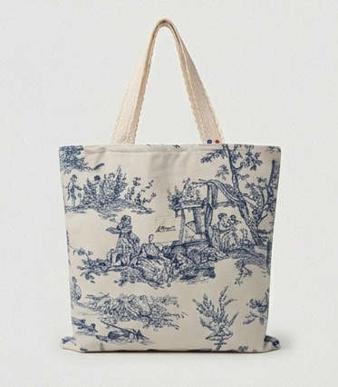 tote jouy bleu