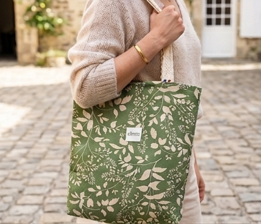 tote bag sous bois