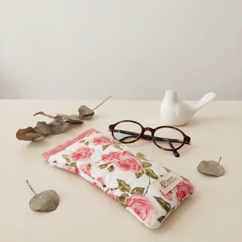 étui à lunettes jardin secret